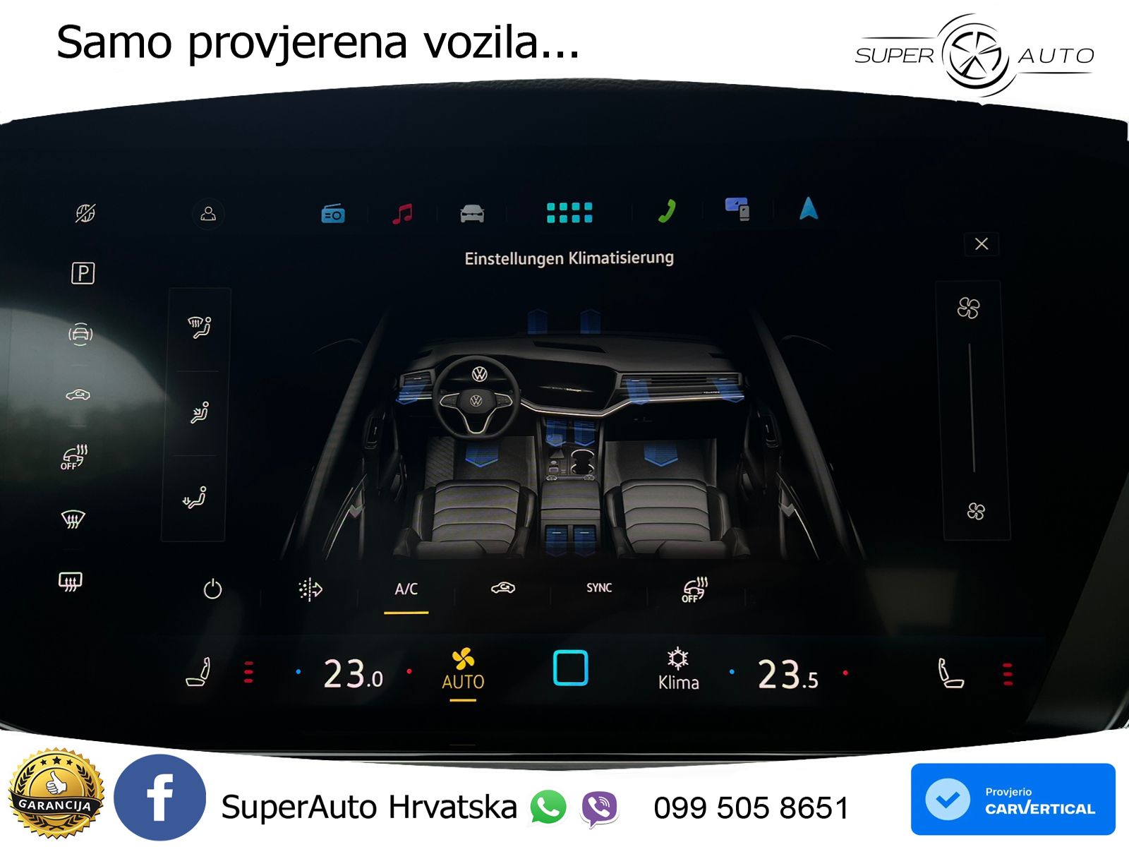 Volkswagen Touareg 3.0 V6 TDI (231 KS) 4MOTION Tiptronic ZRAČNI+ACC+4xGR SJED+KAM
