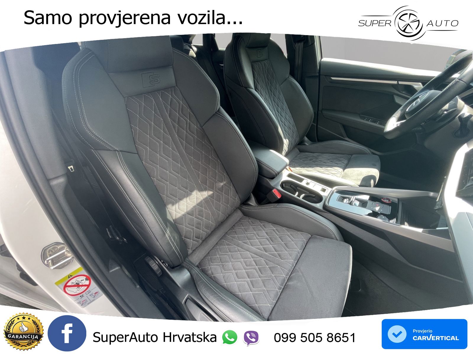 Audi S3 Limuzina 2.0 TFSI (310 KS) quattro S tronic LED+GR SJED+ACC