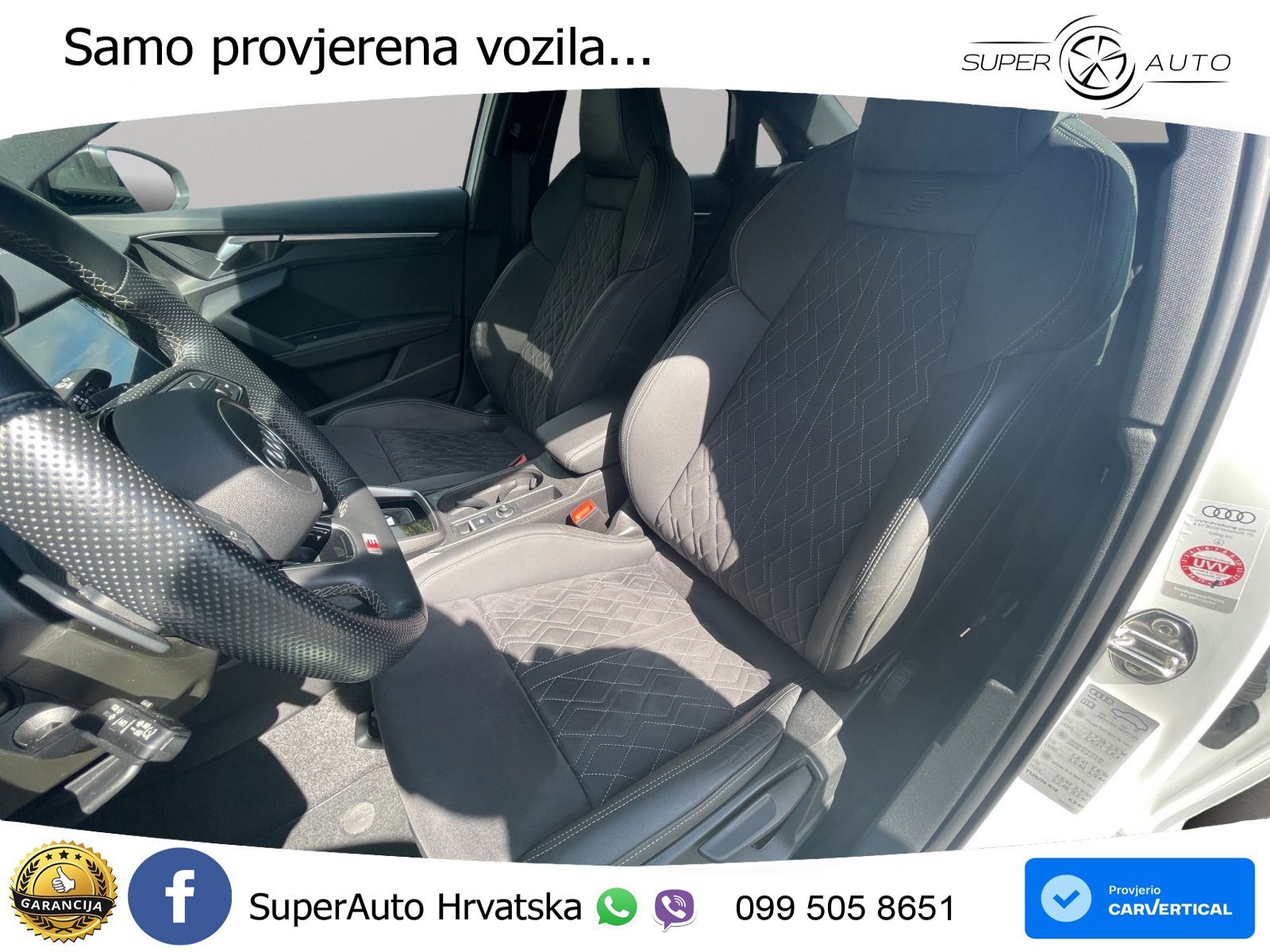 Audi S3 Limuzina 2.0 TFSI (310 KS) quattro S tronic LED+GR SJED+ACC