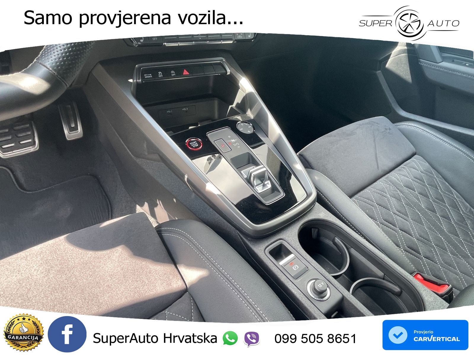 Audi S3 Limuzina 2.0 TFSI (310 KS) quattro S tronic LED+GR SJED+ACC