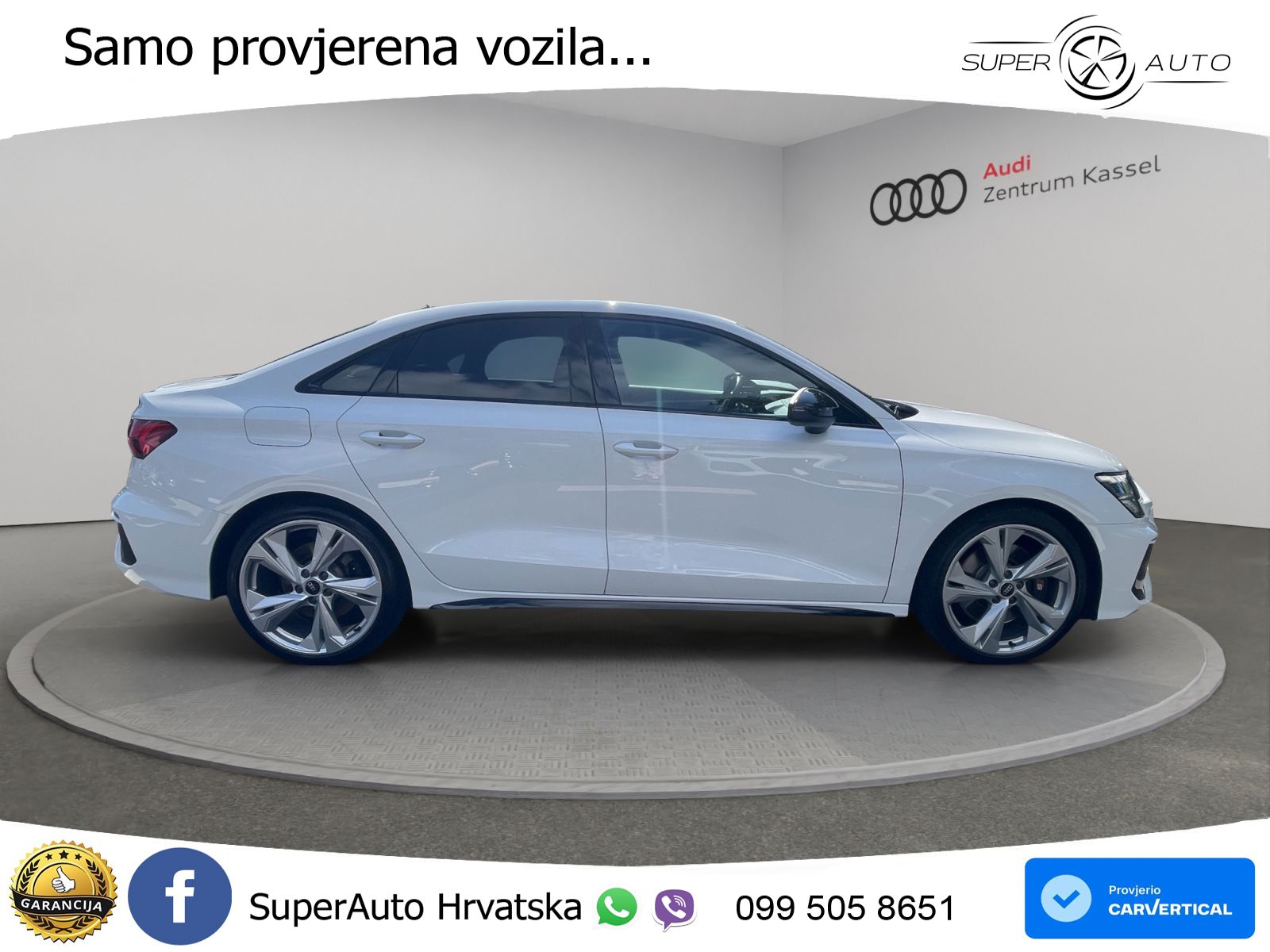 Audi S3 Limuzina 2.0 TFSI (310 KS) quattro S tronic LED+GR SJED+ACC