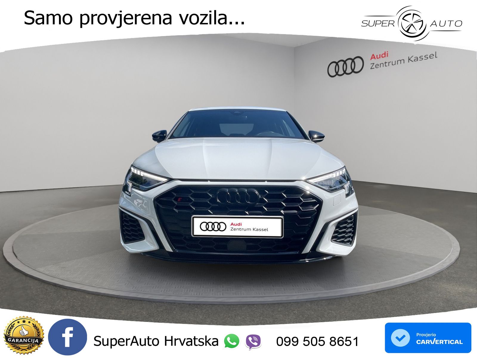 Audi S3 Limuzina 2.0 TFSI (310 KS) quattro S tronic LED+GR SJED+ACC