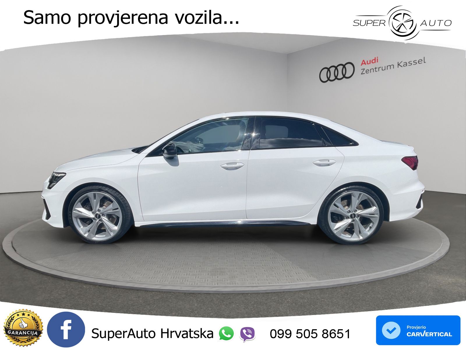 Audi S3 Limuzina 2.0 TFSI (310 KS) quattro S tronic LED+GR SJED+ACC