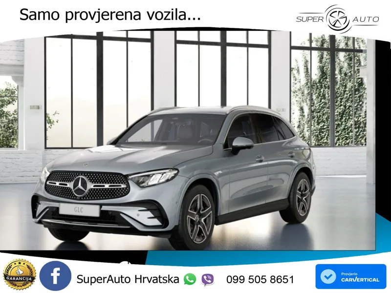 Mercedes GLC 220d (197 KS) 4MATIC 9G-TRONIC AMG LED+GR SJED+ACC