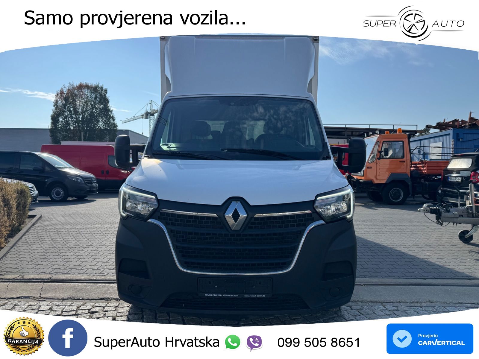 Renault Master Koffer Euro 6 163 KS