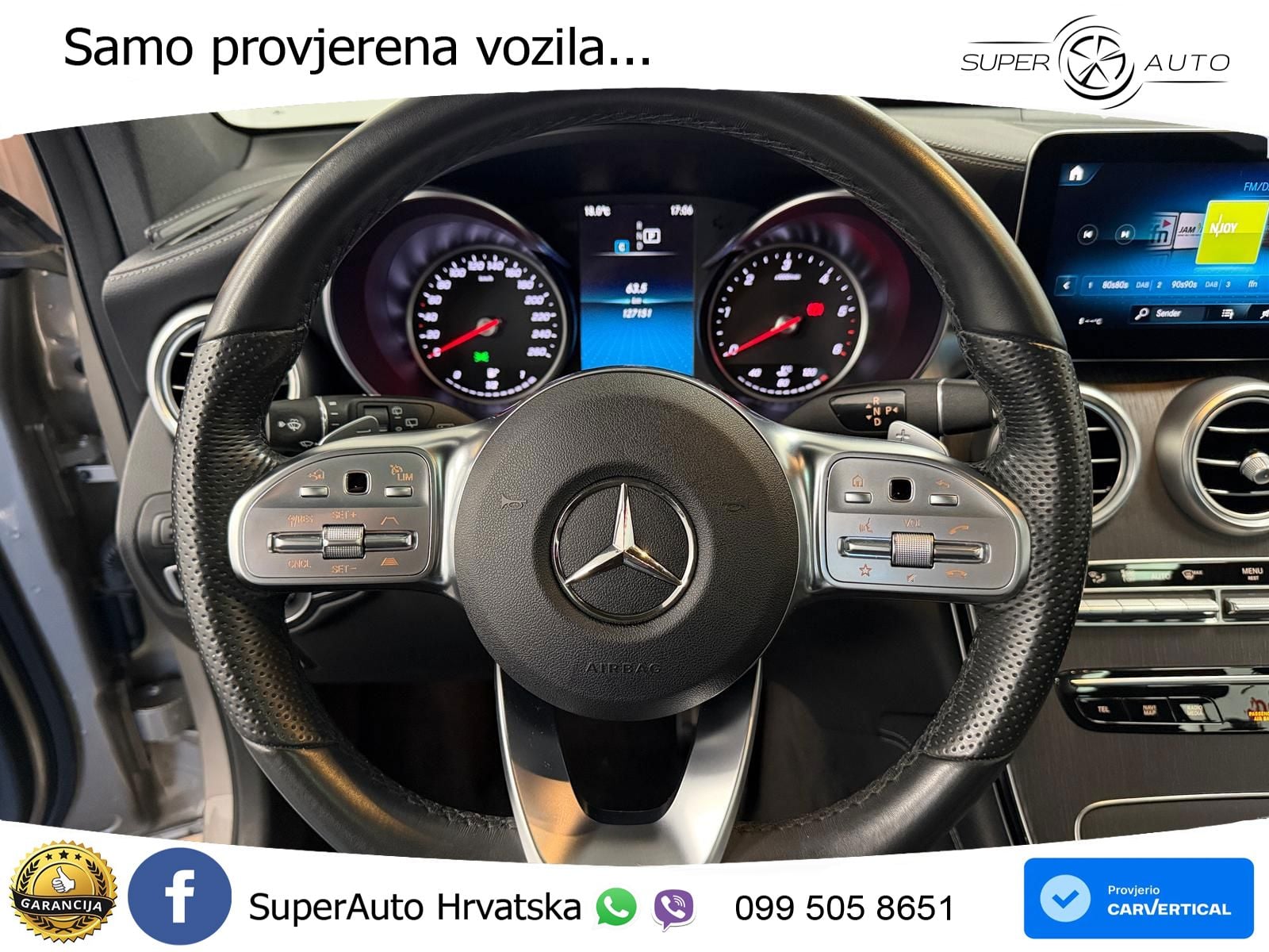 Mercedes GLC 220d (194 KS) 4MATIC G-TRONIC ACC+GR SJED+360+PANO