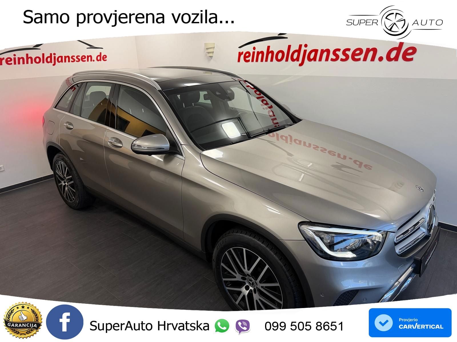 Mercedes GLC 220d (194 KS) 4MATIC G-TRONIC ACC+GR SJED+360+PANO