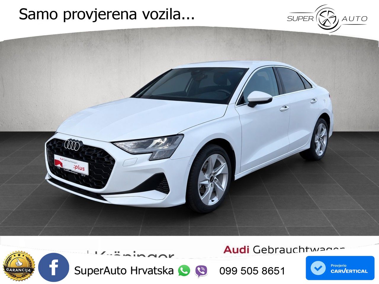 Audi A3 Limuzina 35 TFSI (150 KS) S tronic advanced