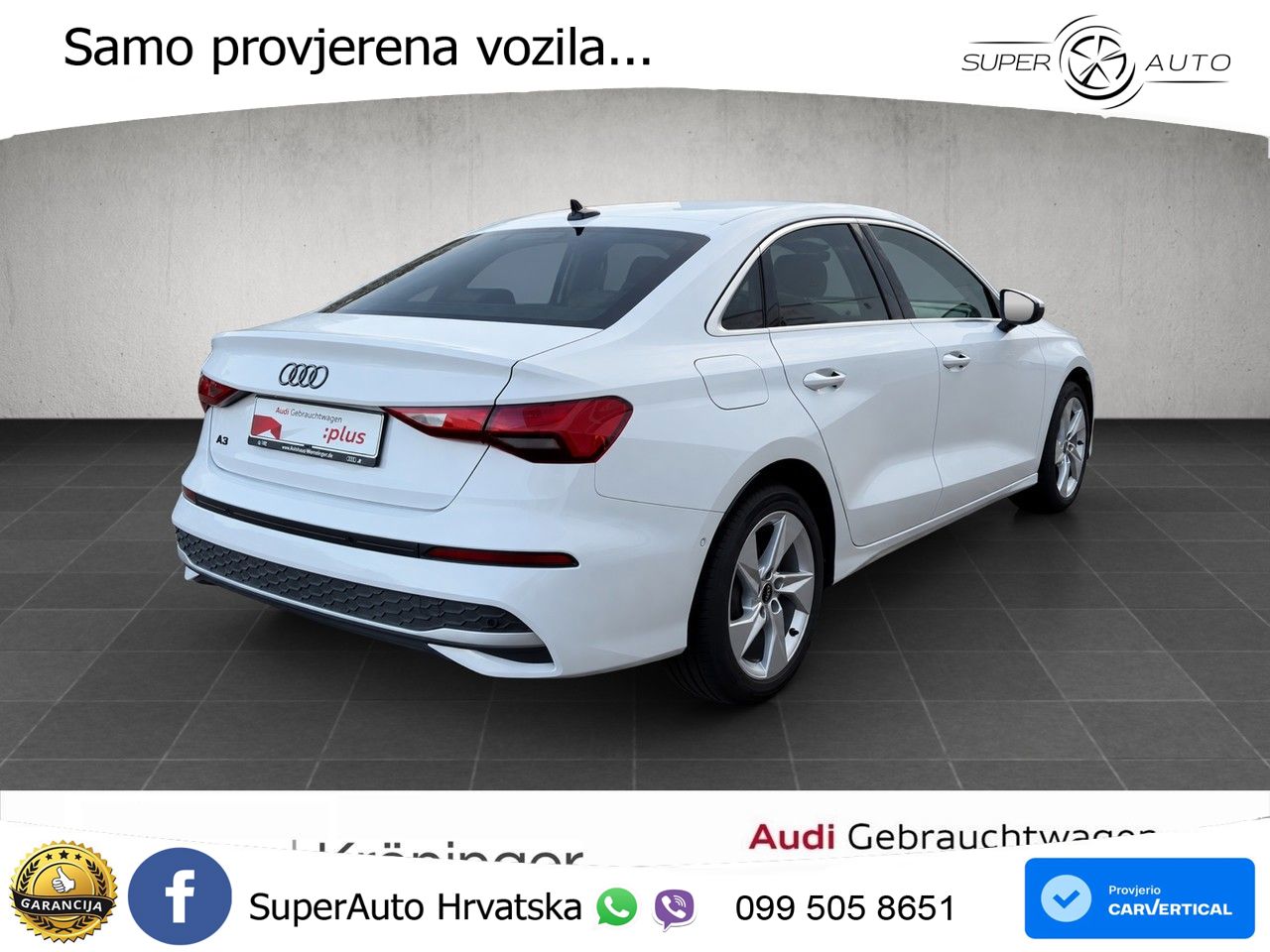 Audi A3 Limuzina 35 TFSI (150 KS) S tronic advanced
