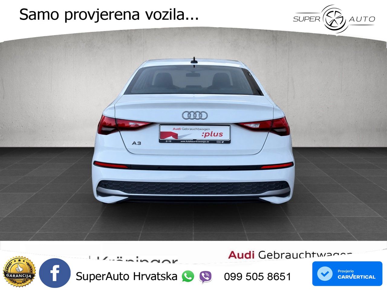 Audi A3 Limuzina 35 TFSI (150 KS) S tronic advanced
