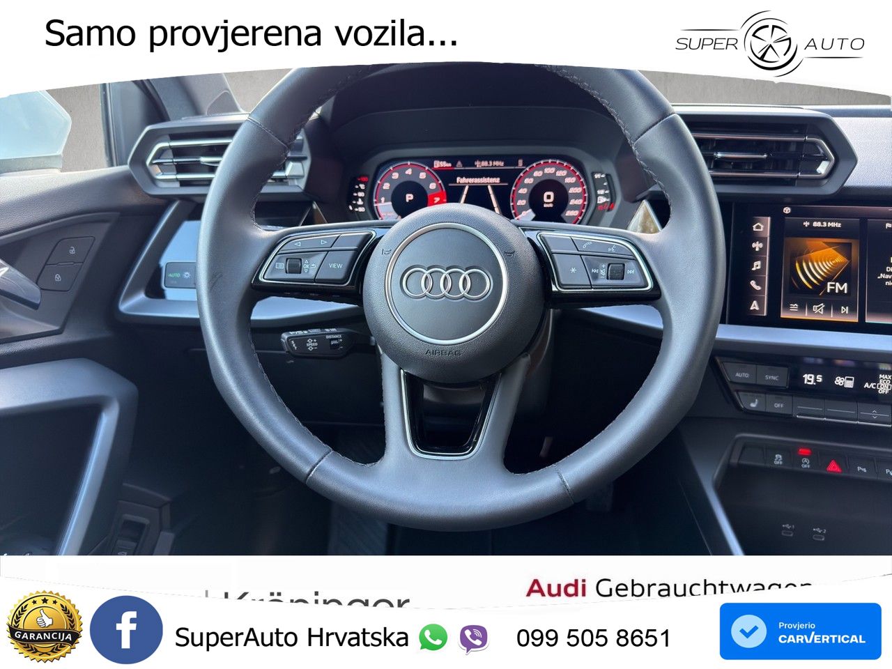 Audi A3 Limuzina 35 TFSI (150 KS) S tronic advanced