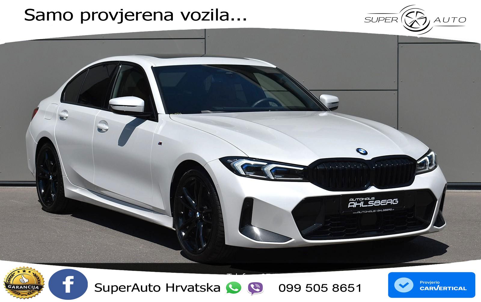 BMW 320d (190 KS) xDrive Steptronic M Sport LED+GR SJED+ACC