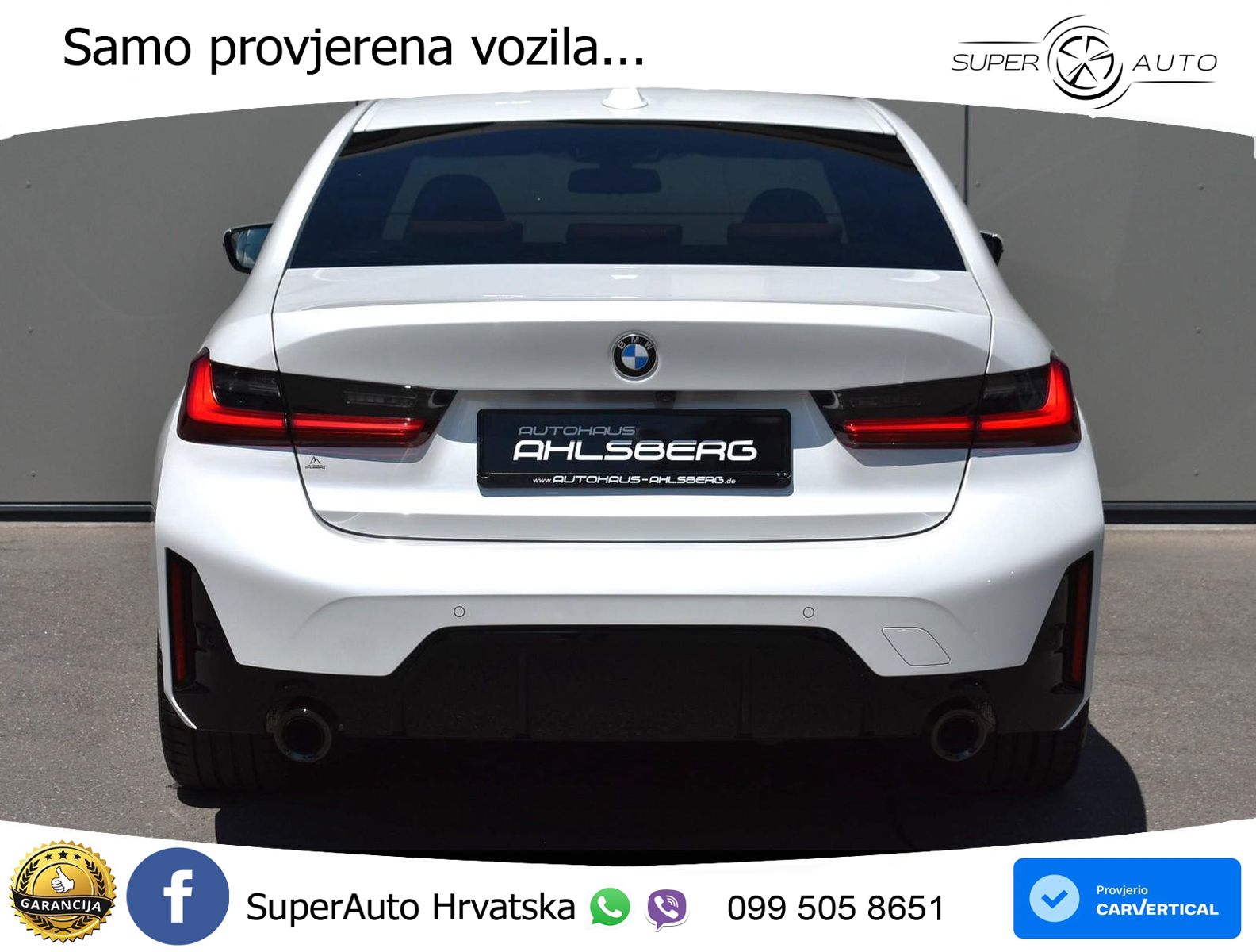 BMW 320d (190 KS) xDrive Steptronic M Sport LED+GR SJED+ACC