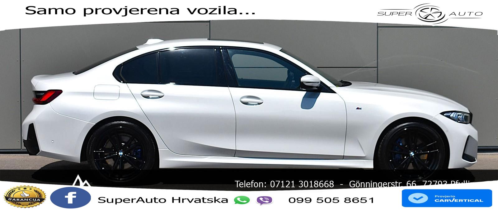 BMW 320d (190 KS) xDrive Steptronic M Sport LED+GR SJED+ACC