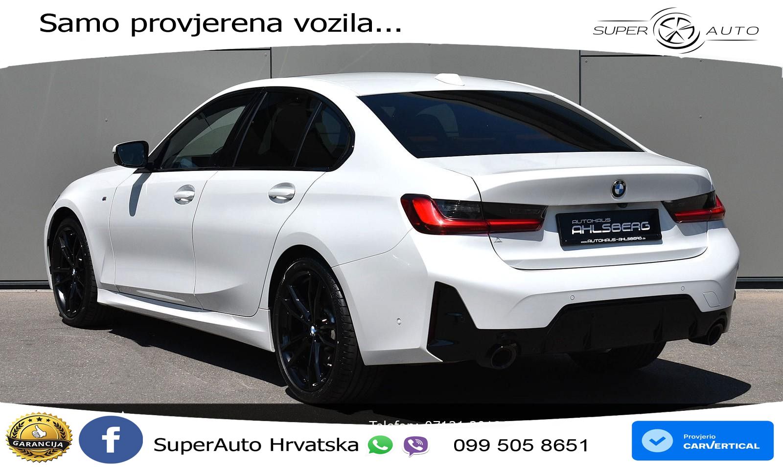 BMW 320d (190 KS) xDrive Steptronic M Sport LED+GR SJED+ACC