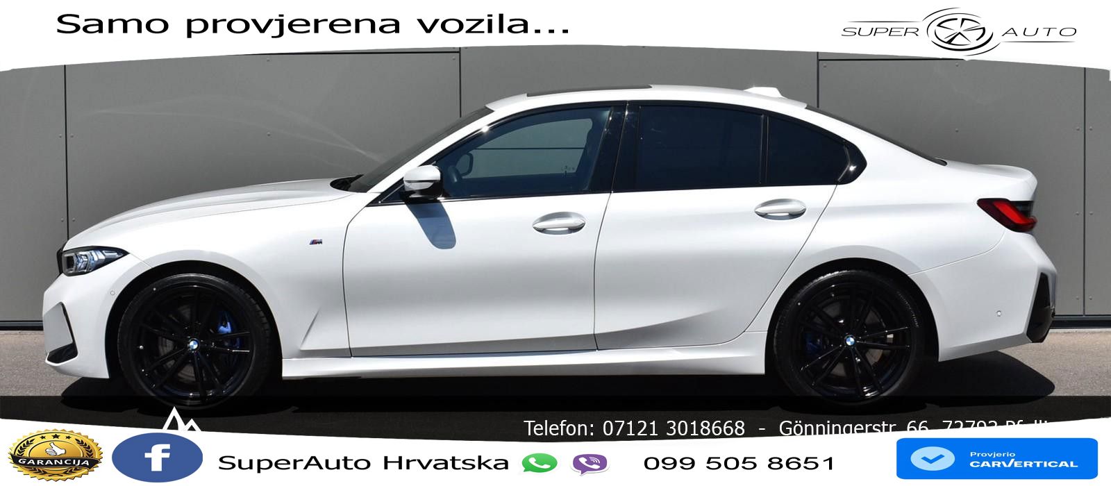 BMW 320d (190 KS) xDrive Steptronic M Sport LED+GR SJED+ACC