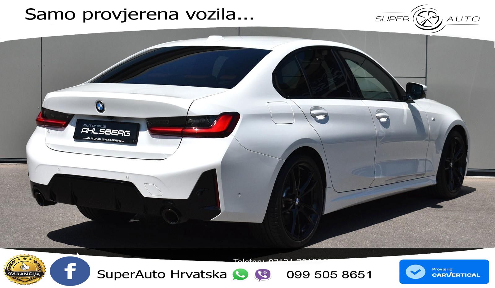 BMW 320d (190 KS) xDrive Steptronic M Sport LED+GR SJED+ACC