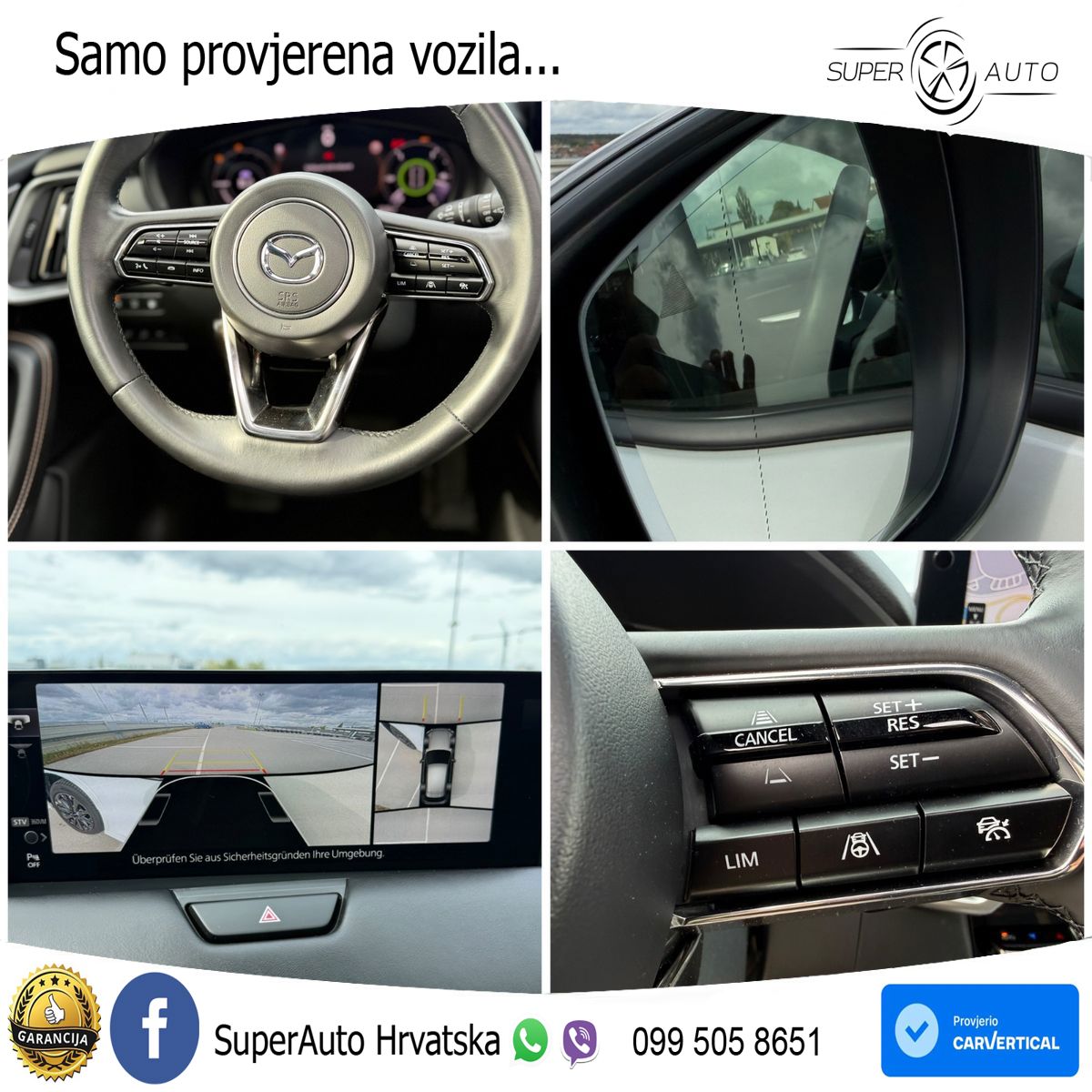 Mazda CX-60 2.5 e-Skyactiv (328 KS) AWD Automatic ACC+HEAD+4xGR SJED+360+PANO