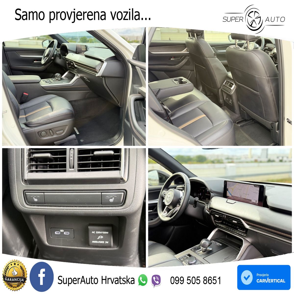 Mazda CX-60 2.5 e-Skyactiv (328 KS) AWD Automatic ACC+HEAD+4xGR SJED+360+PANO