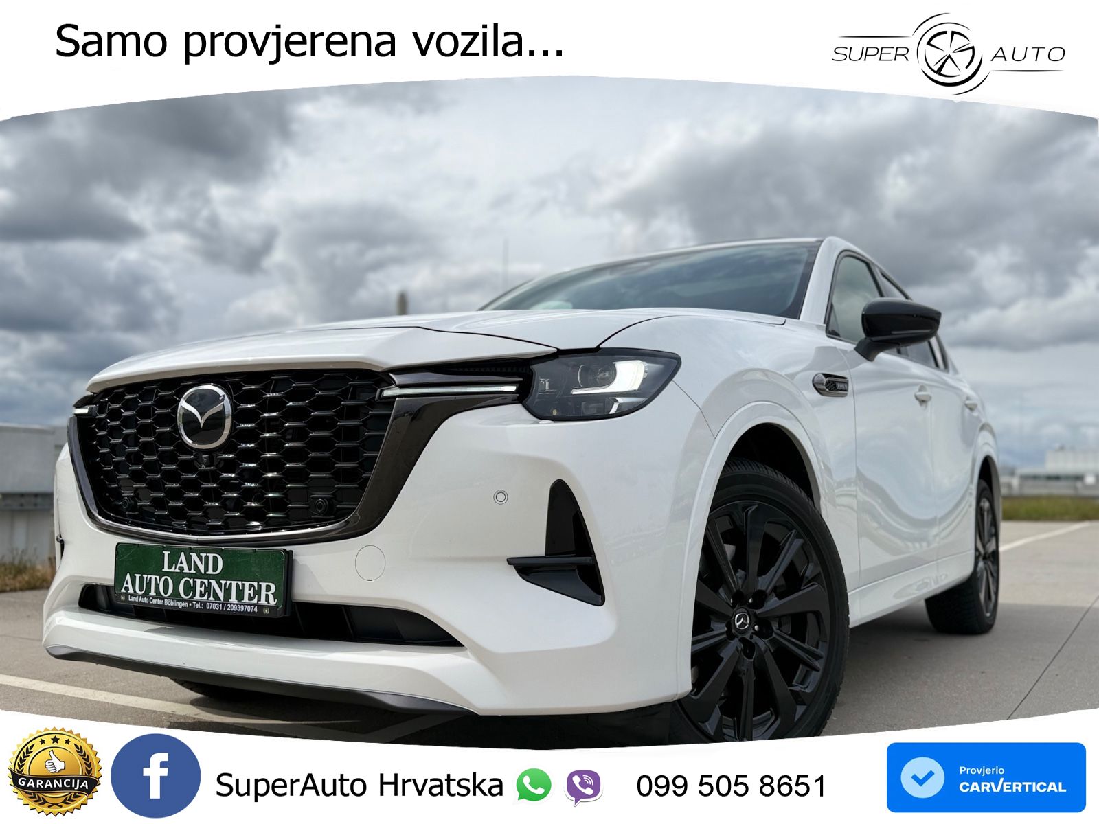 Mazda CX-60 2.5 e-Skyactiv (328 KS) AWD Automatic ACC+HEAD+4xGR SJED+360+PANO