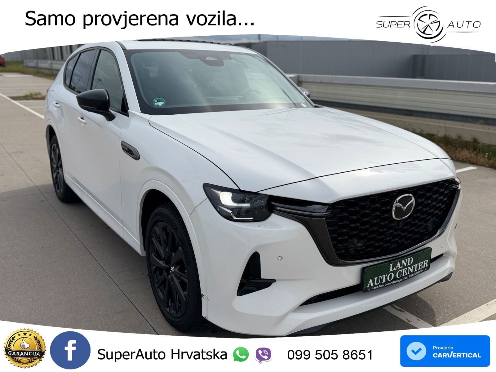 Mazda CX-60 2.5 e-Skyactiv (328 KS) AWD Automatic ACC+HEAD+4xGR SJED+360+PANO