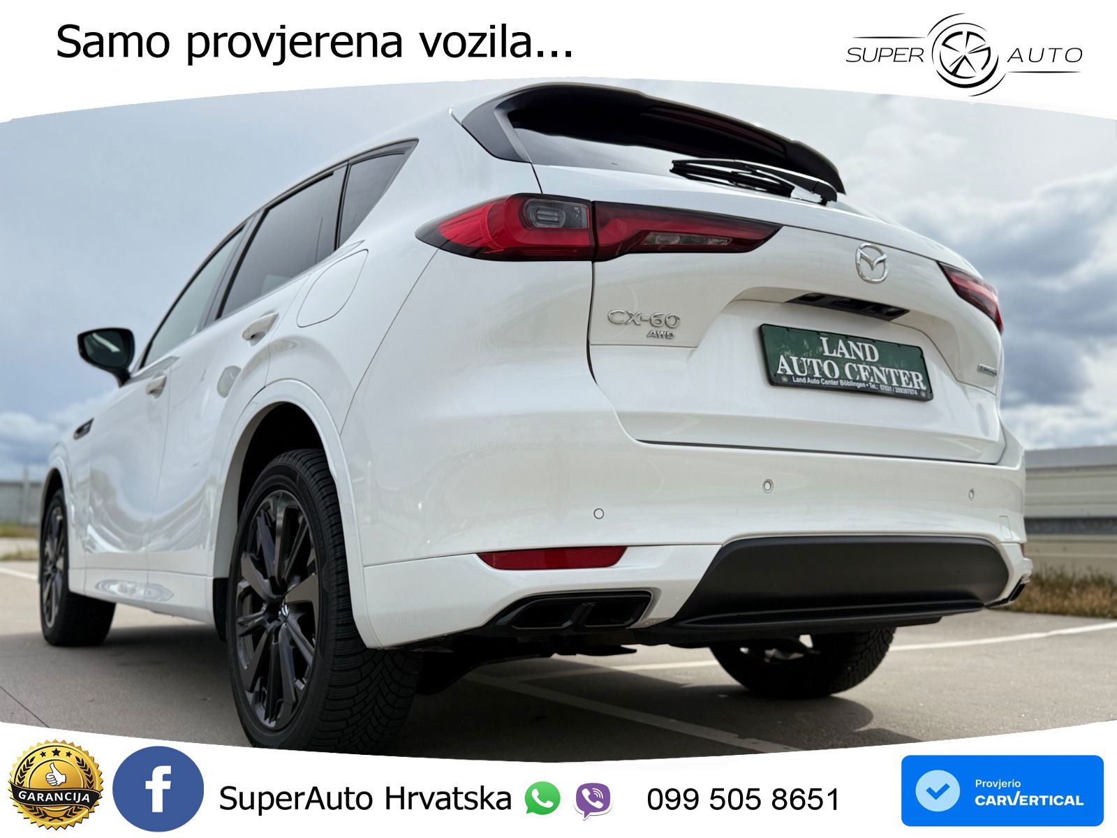 Mazda CX-60 2.5 e-Skyactiv (328 KS) AWD Automatic ACC+HEAD+4xGR SJED+360+PANO
