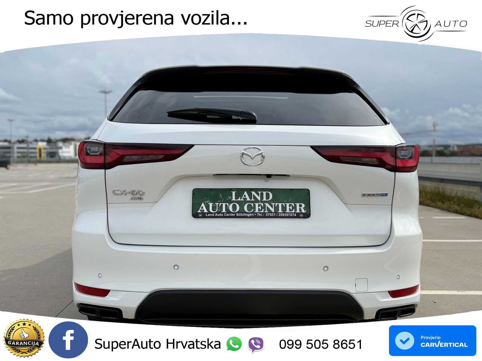 Mazda CX-60 2.5 e-Skyactiv (328 KS) AWD Automatic ACC+HEAD+4xGR SJED+360+PANO