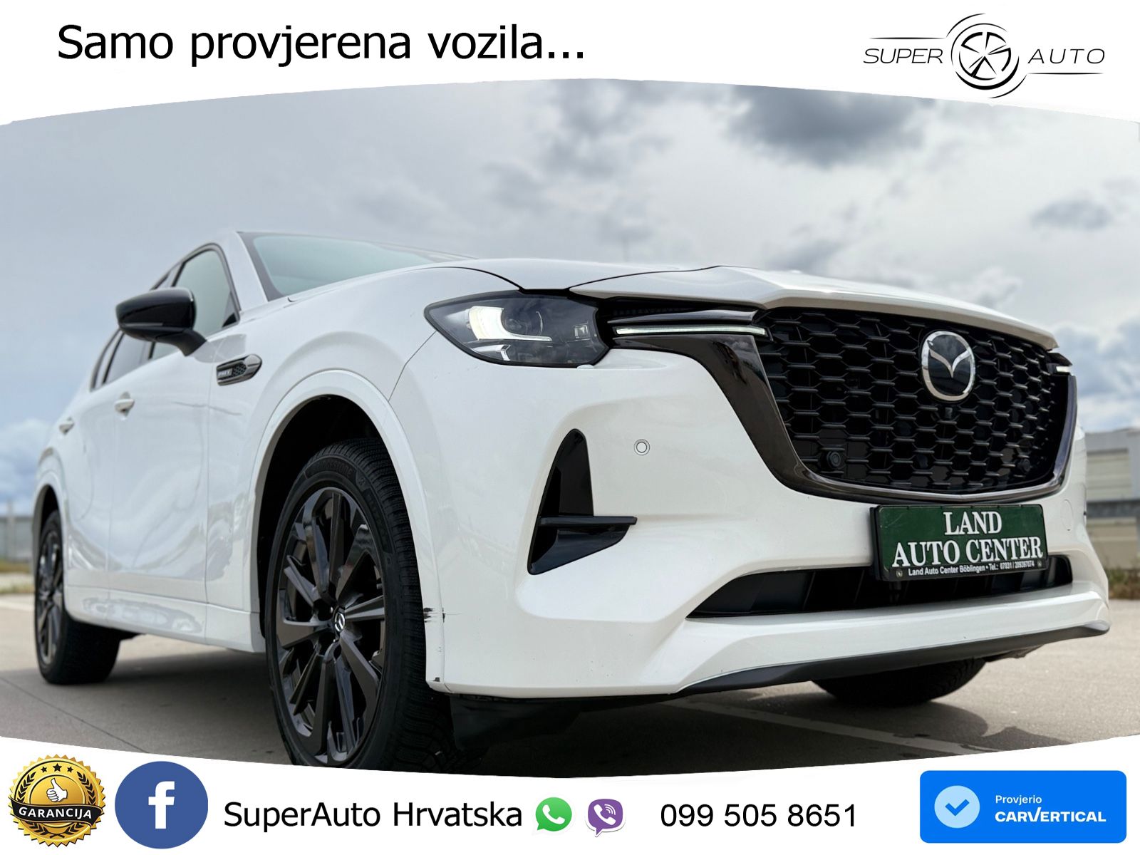 Mazda CX-60 2.5 e-Skyactiv (328 KS) AWD Automatic ACC+HEAD+4xGR SJED+360+PANO