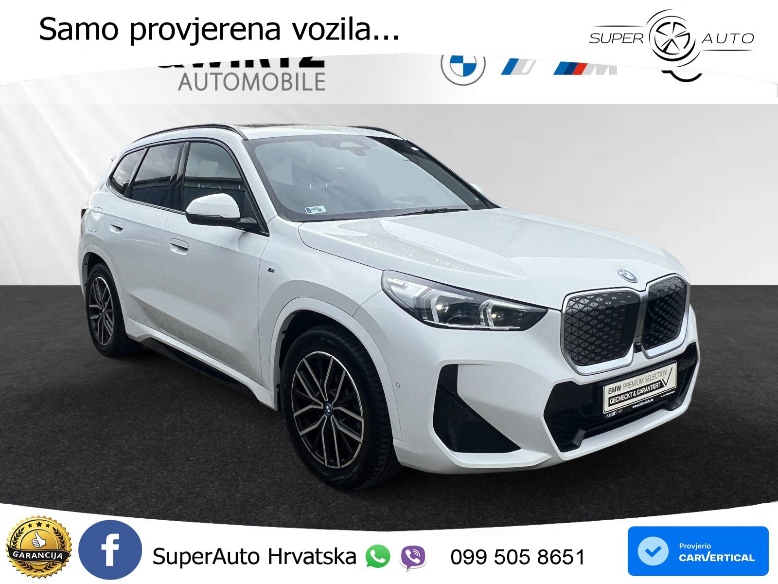 BMW iX1 68 kWh (313 KS) xDrive30 M Sport LED+GR SJED+ACC