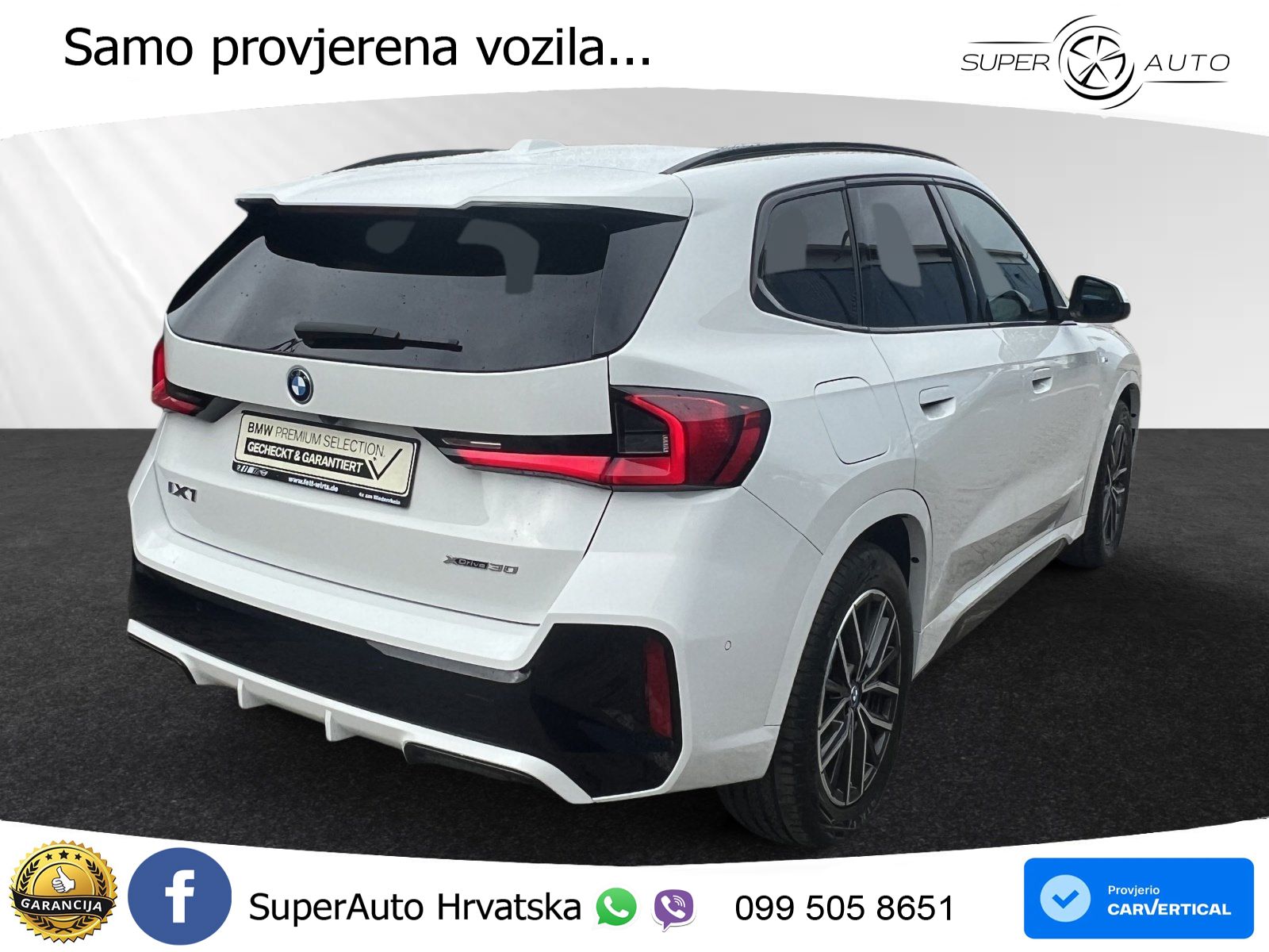 BMW iX1 68 kWh (313 KS) xDrive30 M Sport LED+GR SJED+ACC