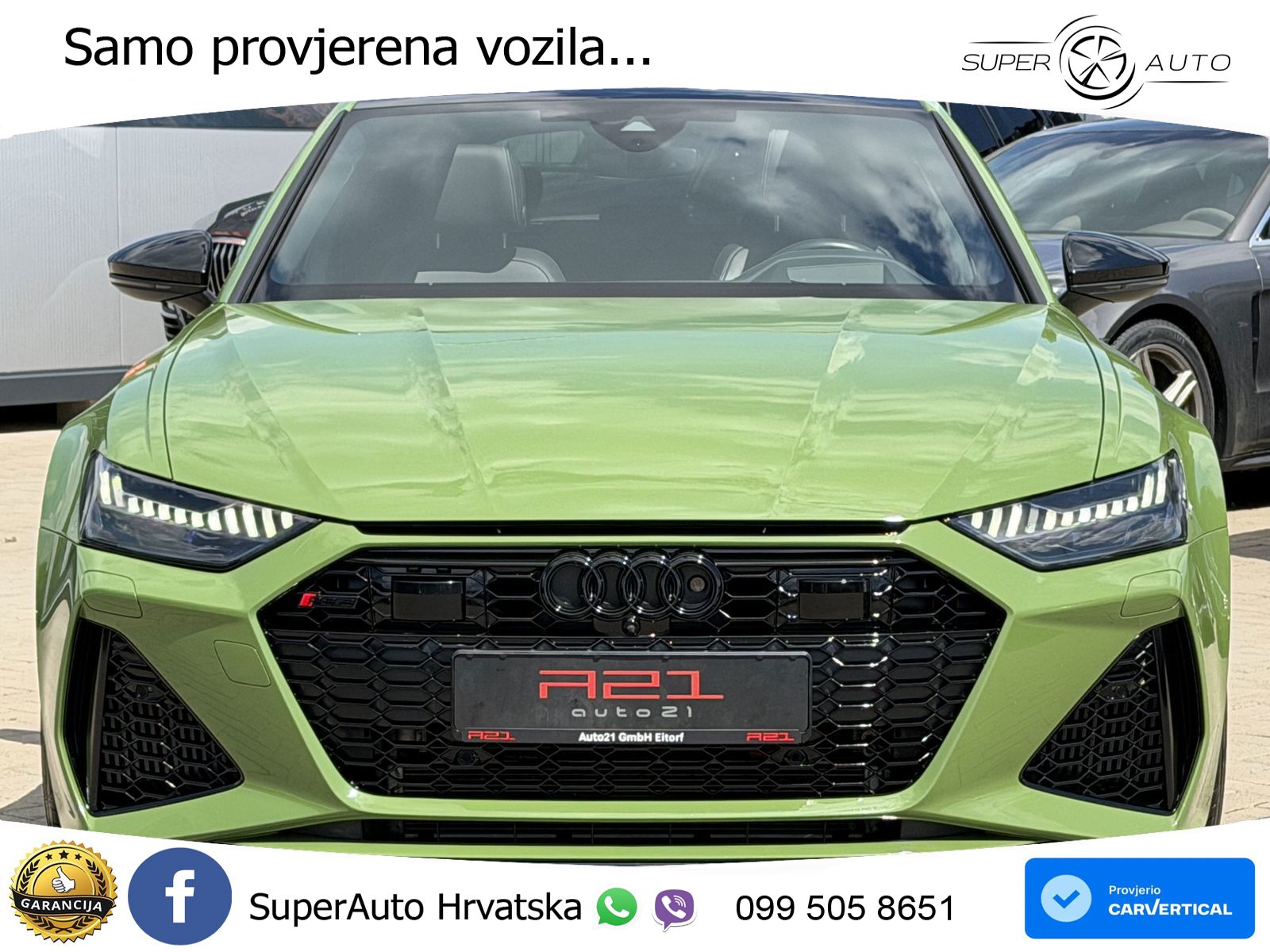 Audi RS6 Avant 4.0 TFSI V8 (600 KS) quattro Tiptronic ACC+HEAD+4xGR SJED+360+PANO