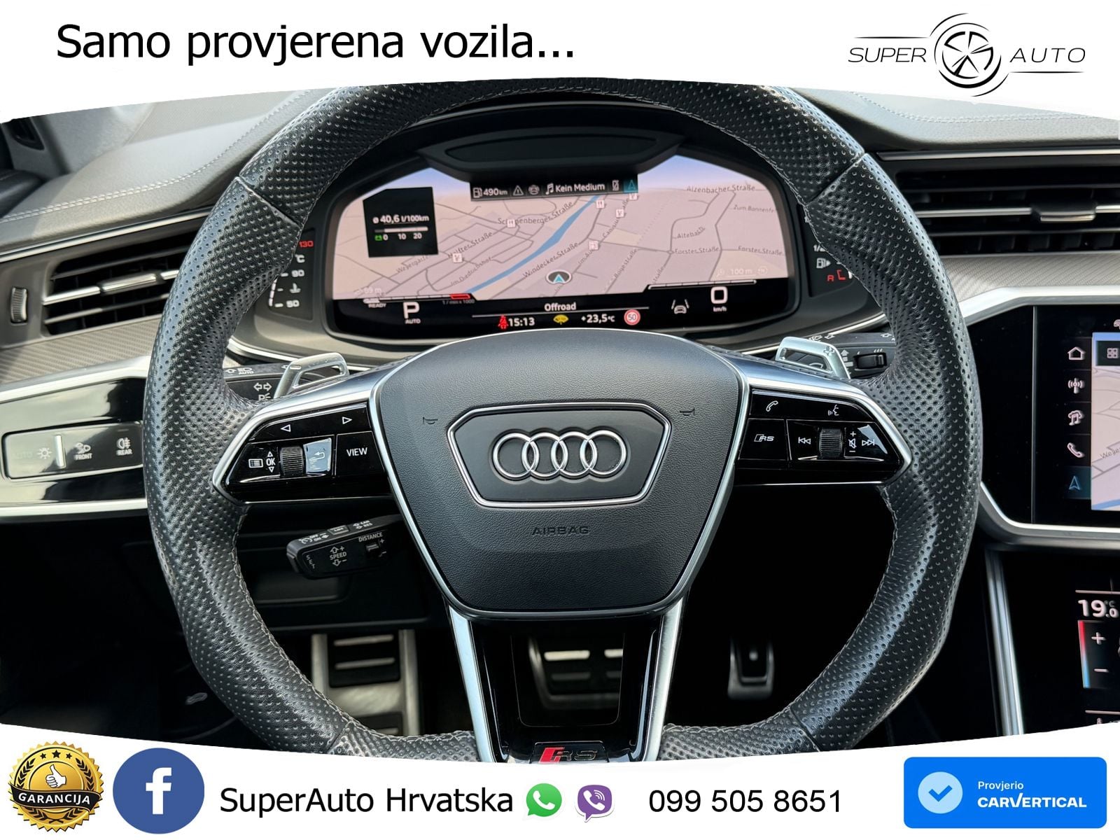 Audi RS6 Avant 4.0 TFSI V8 (600 KS) quattro Tiptronic ACC+HEAD+4xGR SJED+360+PANO