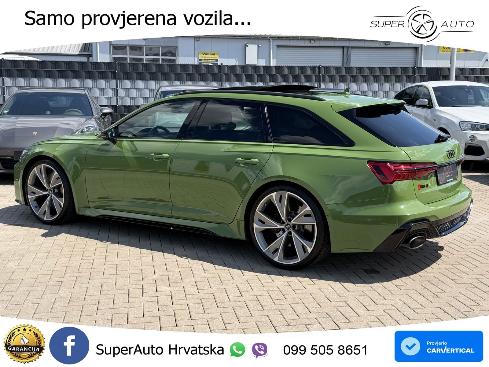 Audi RS6 Avant 4.0 TFSI V8 (600 KS) quattro Tiptronic ACC+HEAD+4xGR SJED+360+PANO