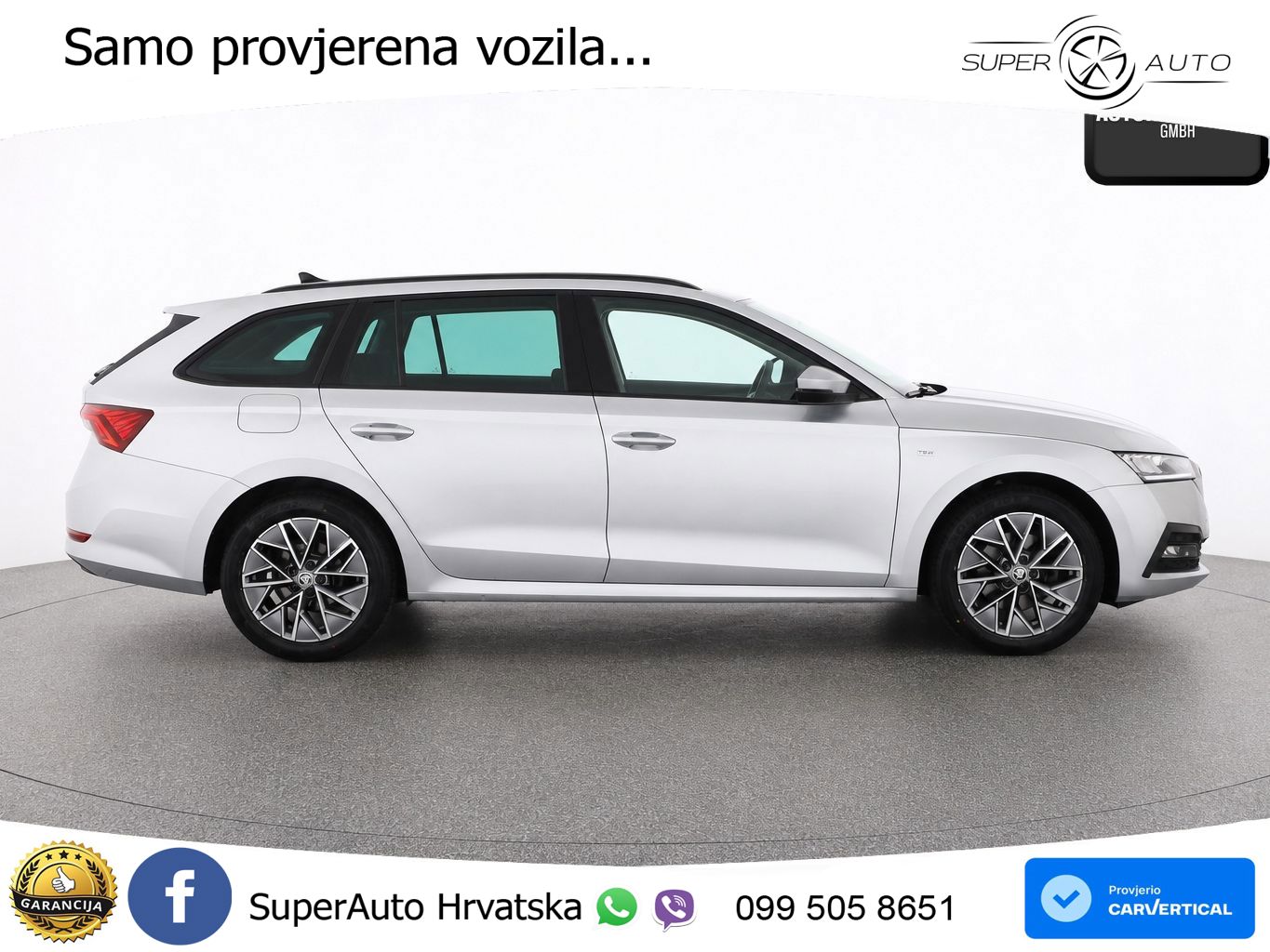 Škoda Octavia Combi 2.0 TDI (150 KS) 4x4 DSG LED+GR SJED+ACC