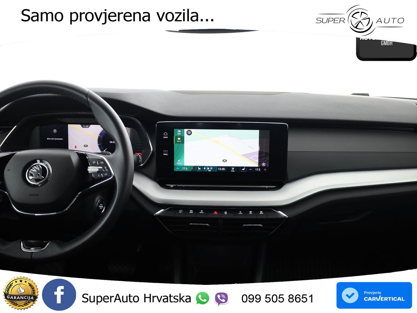 Škoda Octavia Combi 2.0 TDI (150 KS) 4x4 DSG LED+GR SJED+ACC