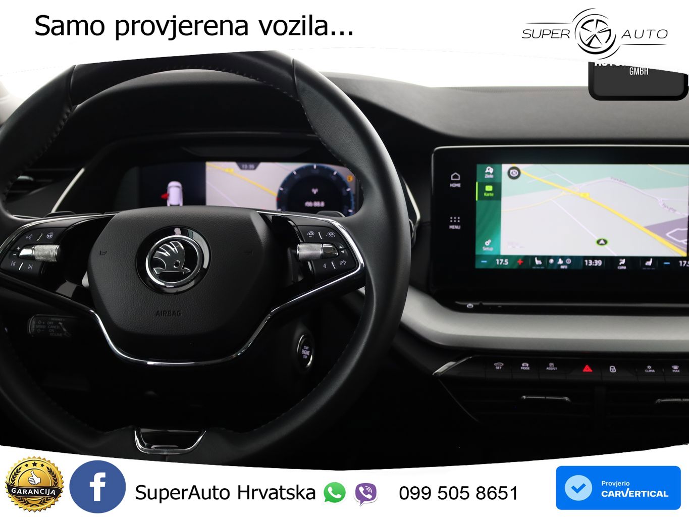 Škoda Octavia Combi 2.0 TDI (150 KS) 4x4 DSG LED+GR SJED+ACC
