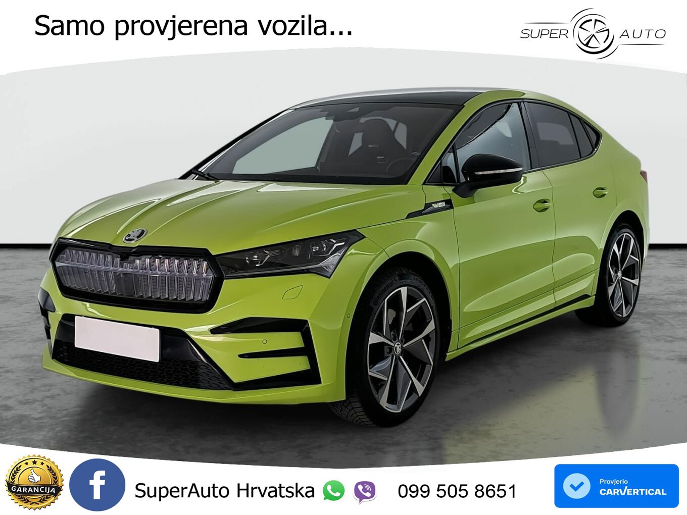 Škoda Enyaq Coupe iV RS 82 kWh (299 KS) AWD