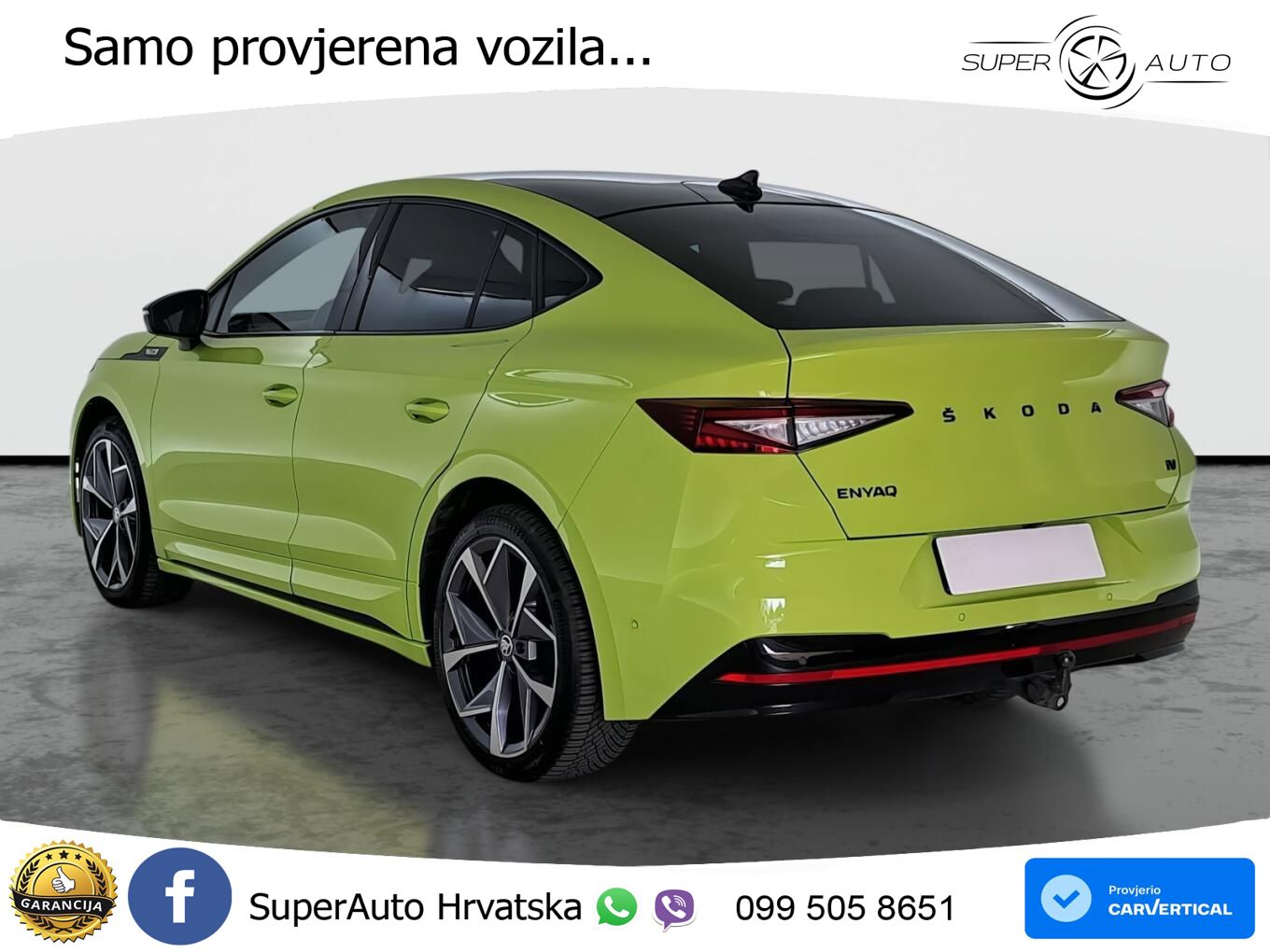 Škoda Enyaq Coupe iV RS 82 kWh (299 KS) AWD