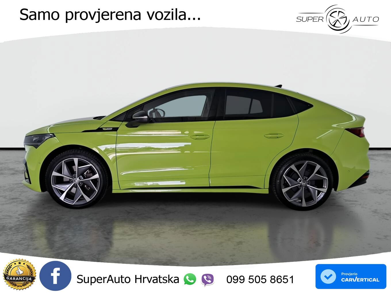 Škoda Enyaq Coupe iV RS 82 kWh (299 KS) AWD