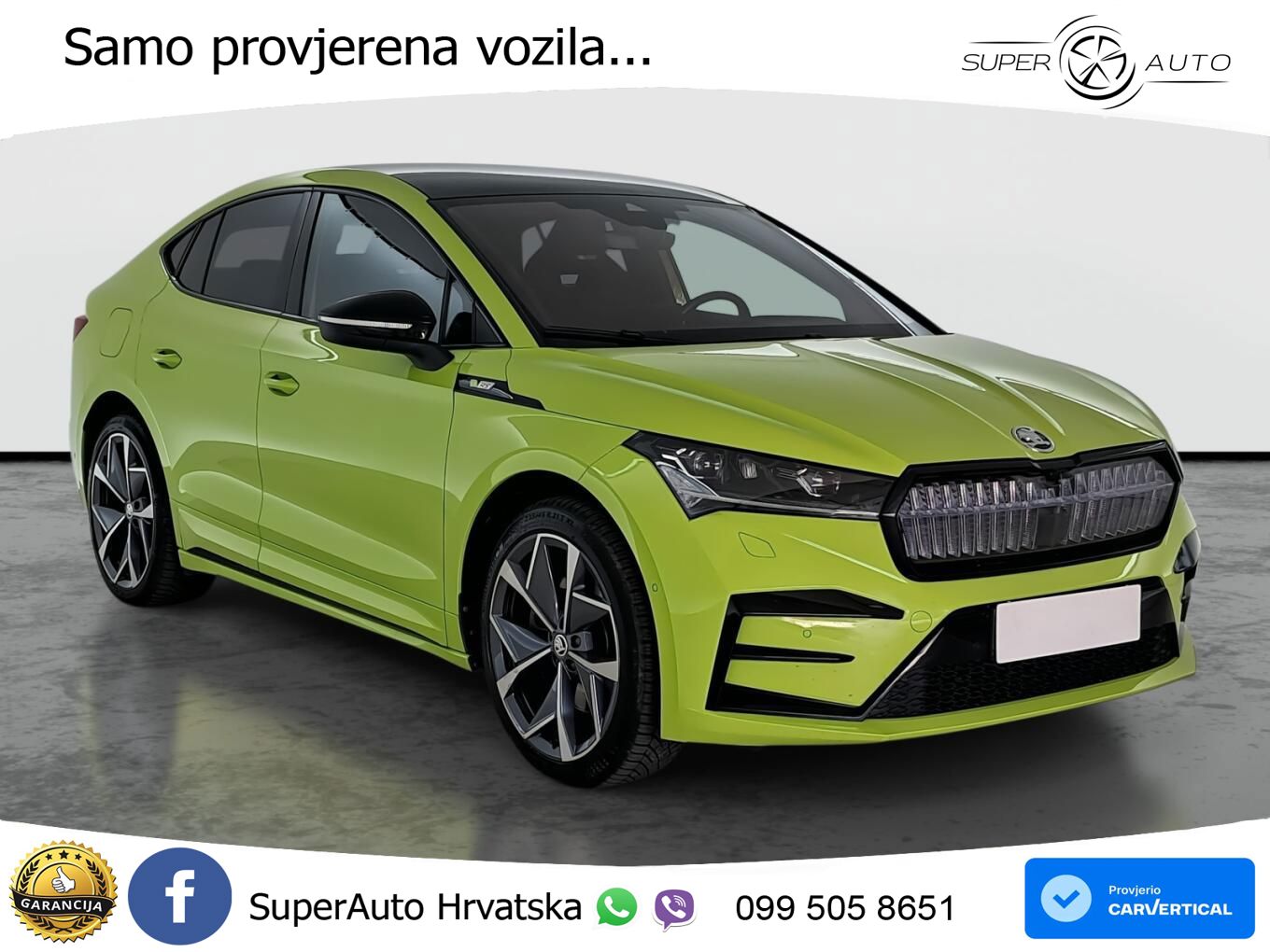 Škoda Enyaq Coupe iV RS 82 kWh (299 KS) AWD