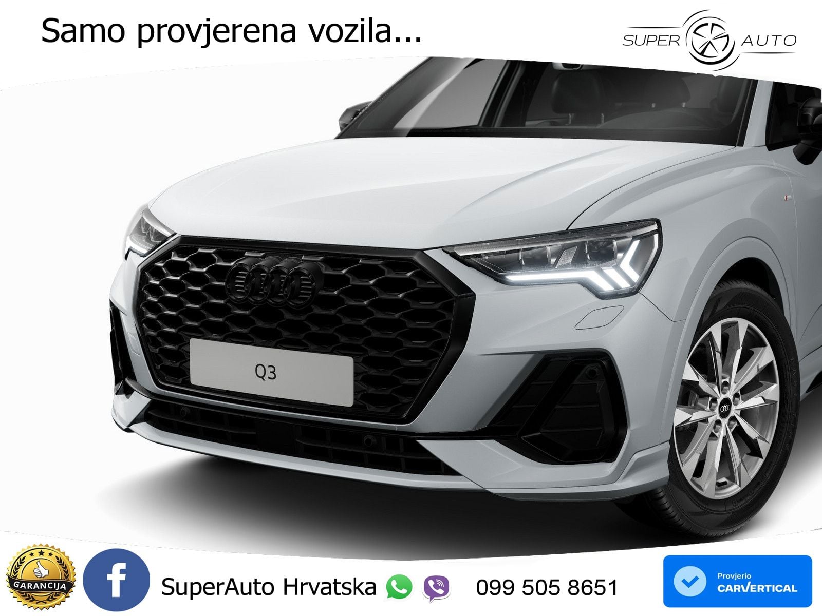 Audi Q3 Sportback 35 TDI (150 KS) S tronic S line MATRIX+GR SJED+KAM