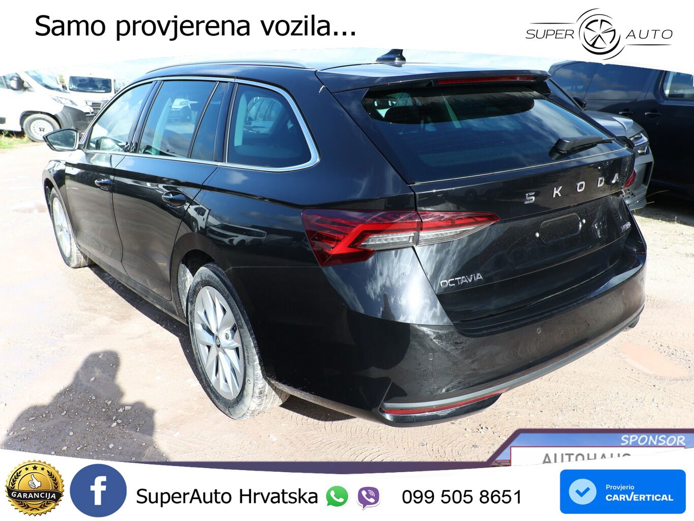 Škoda Octavia Combi 1.5 TSI (150 KS) DSG LED+GR SJED+ACC