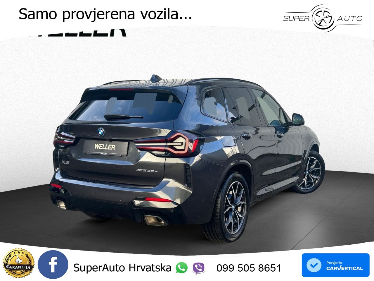 BMW X3 30e xDrive Steptronic M Sport LED+GR SJED+ACC