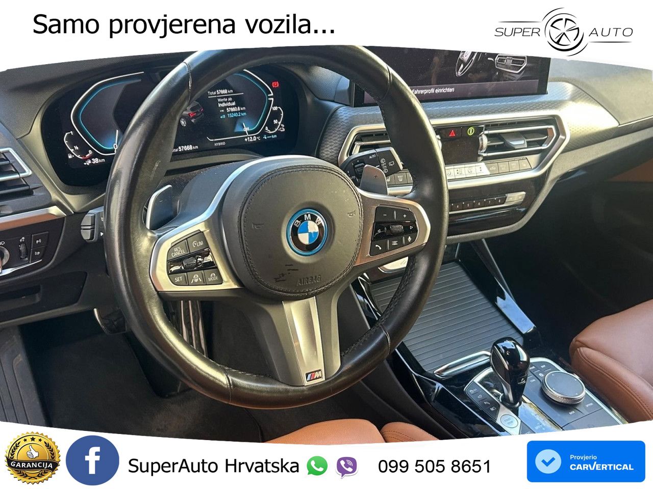 BMW X3 30e xDrive Steptronic M Sport LED+GR SJED+ACC