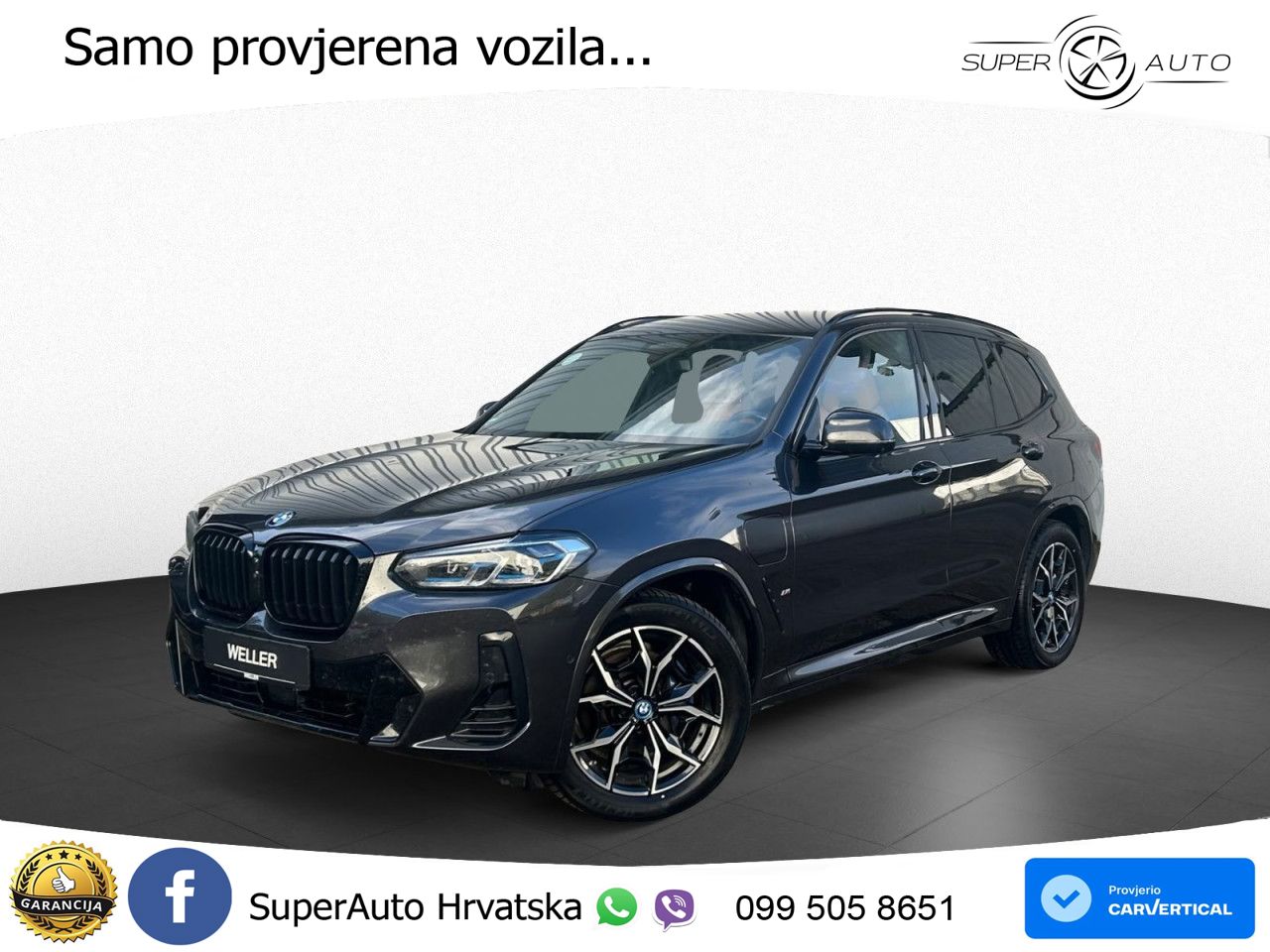 BMW X3 30e xDrive Steptronic M Sport LED+GR SJED+ACC