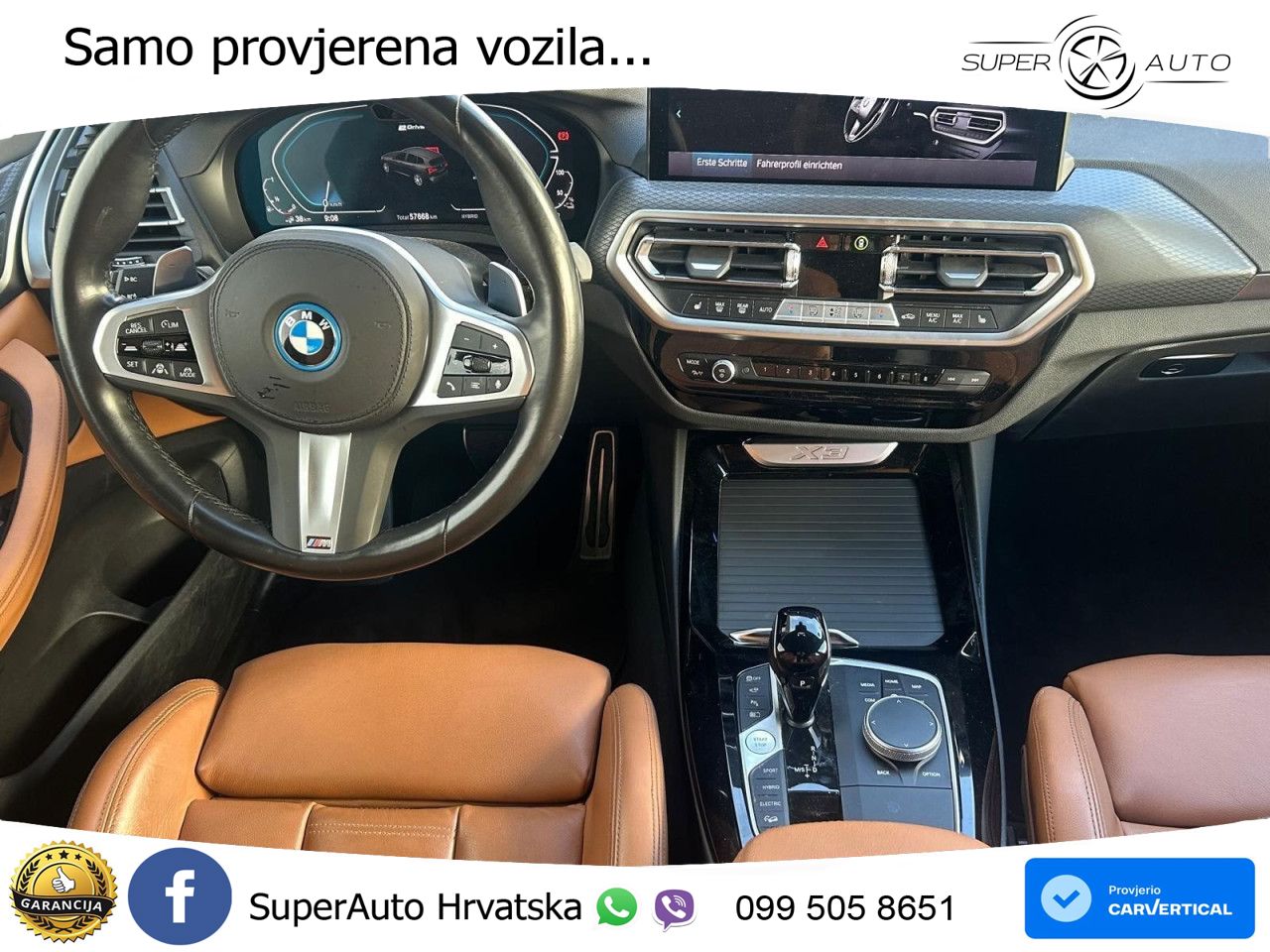 BMW X3 30e xDrive Steptronic M Sport LED+GR SJED+ACC