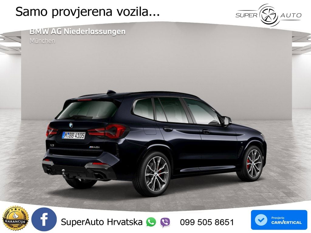 BMW X3 M40i xDrive Steptronic LED+GR SJED+ACC