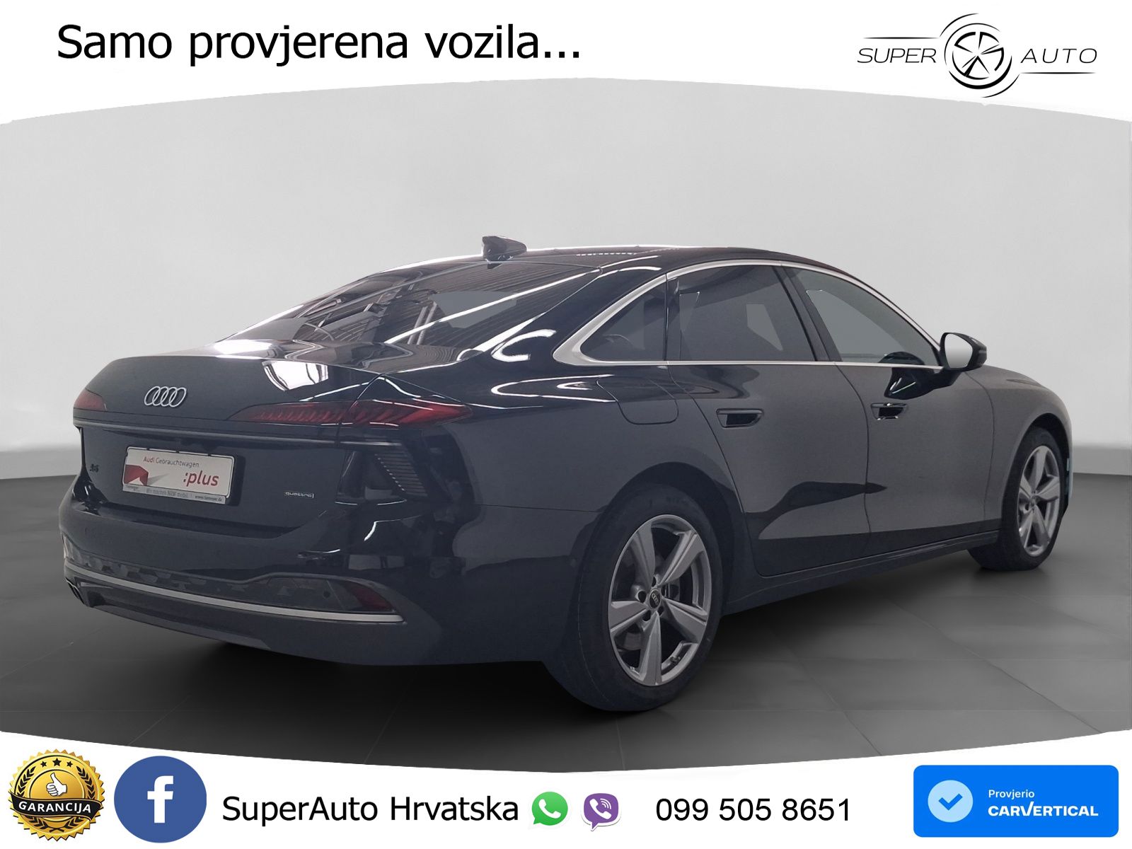 Audi A6 2.0 TDI (204 KS) quattro S tronic S line LED+GR SJED+ACC