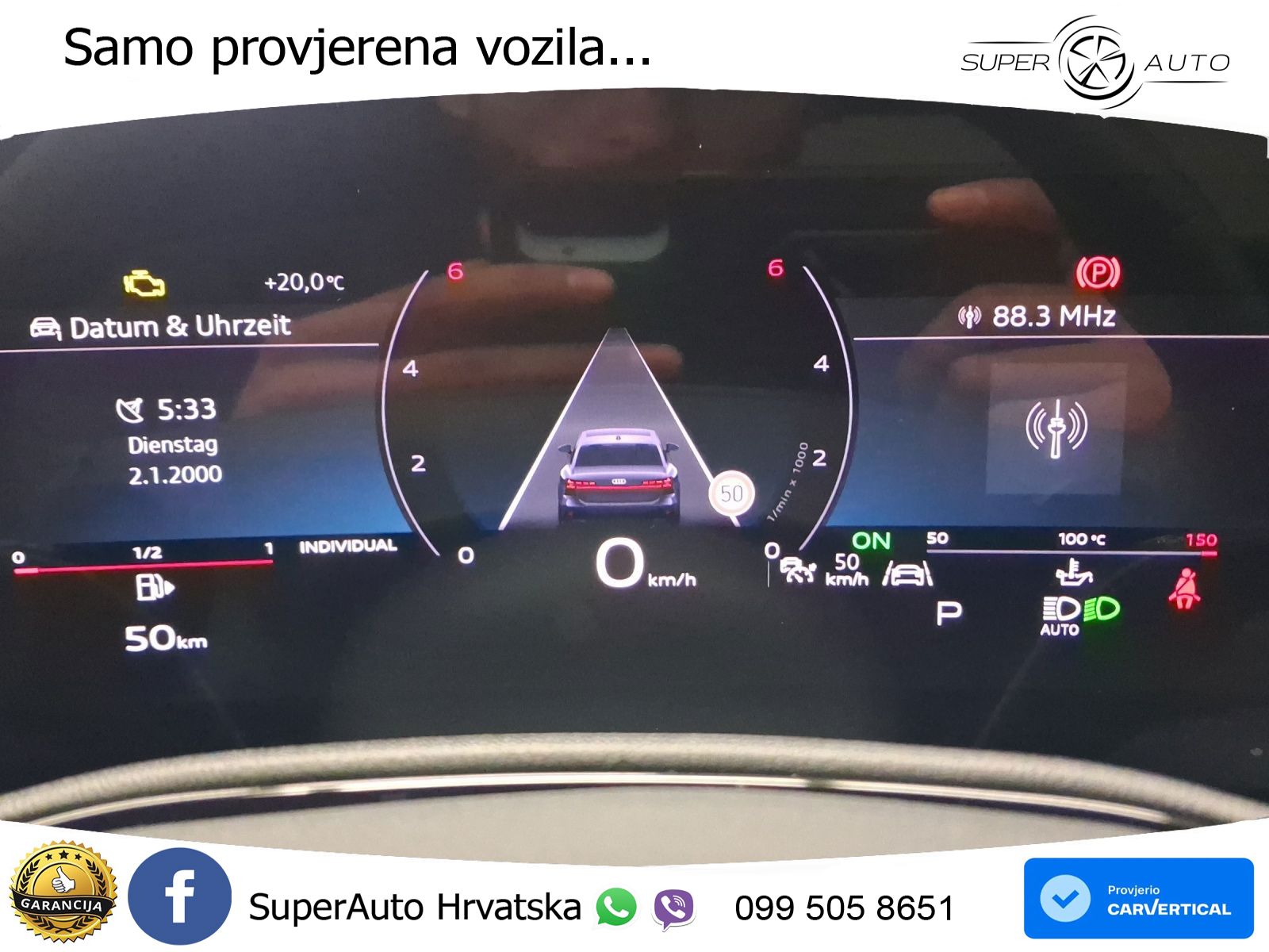 Audi A6 2.0 TDI (204 KS) quattro S tronic S line LED+GR SJED+ACC