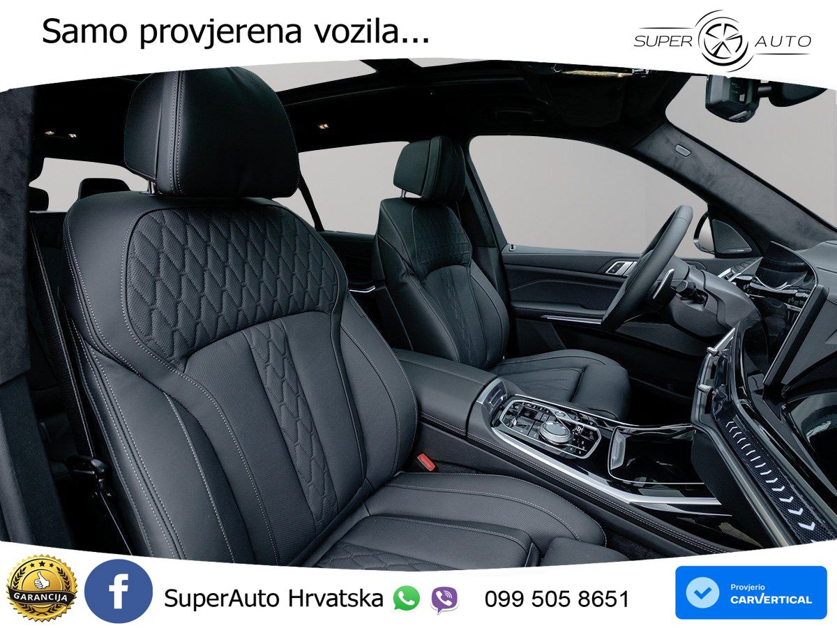 BMW X7 40d (352 KS) xDrive Steptronic M Sport ZRAČNI+ACC+GR SJED+KAM+PANO